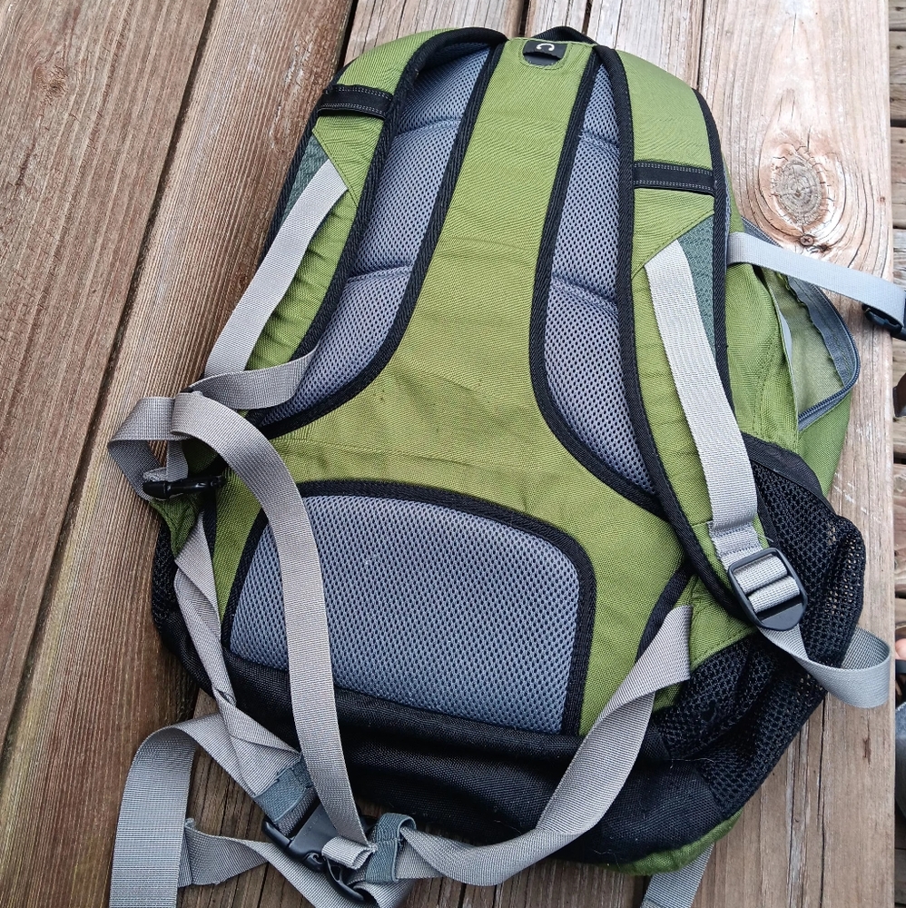 Ll Bean Olive Quad Backpack Gem